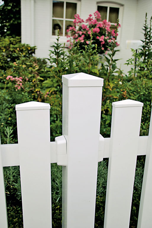 LIGHTLINE KS Pfosten weiß