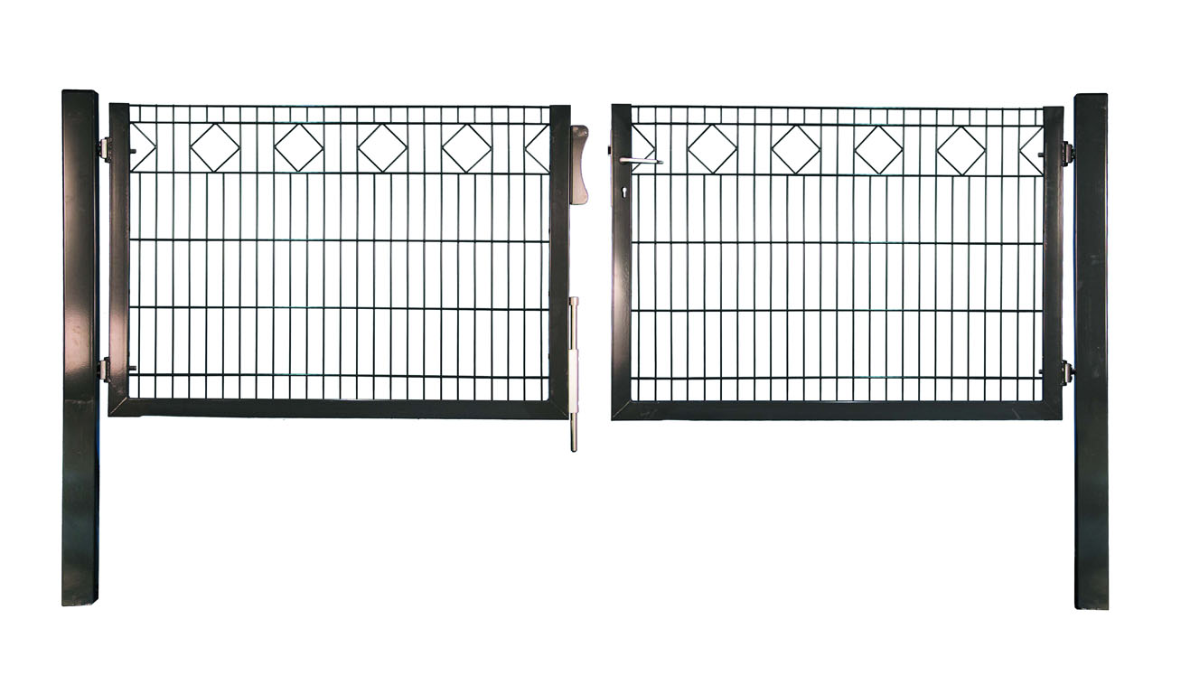 CARO Doppeltor RAL 7016 anthrazit CARO Doppeltor RAL 7016 anthrazit aus Stahl Farbe anthrazit