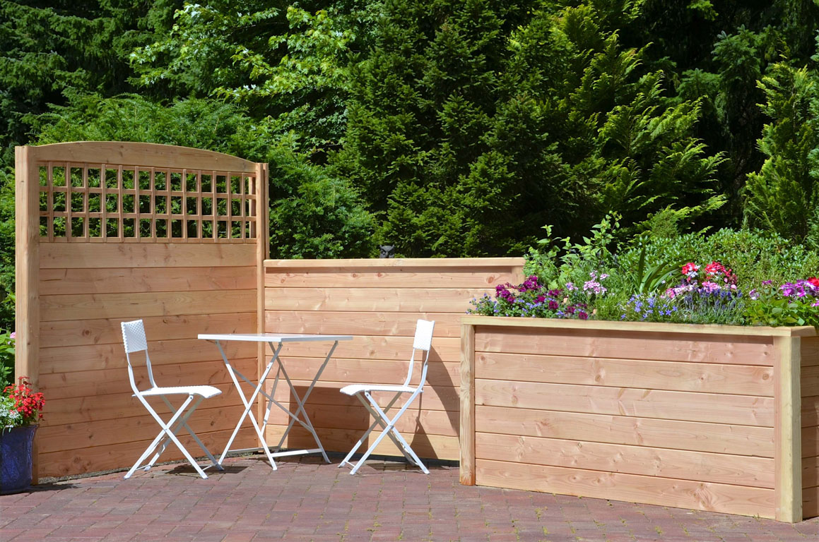 Ambiente mit RIAD-System, Brett gerade