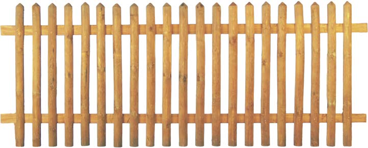Senkrechtzaun 250 x 100 cm Senkrechtzaun 250 x 100 cm aus Kiefer/Fichte Farbe braun