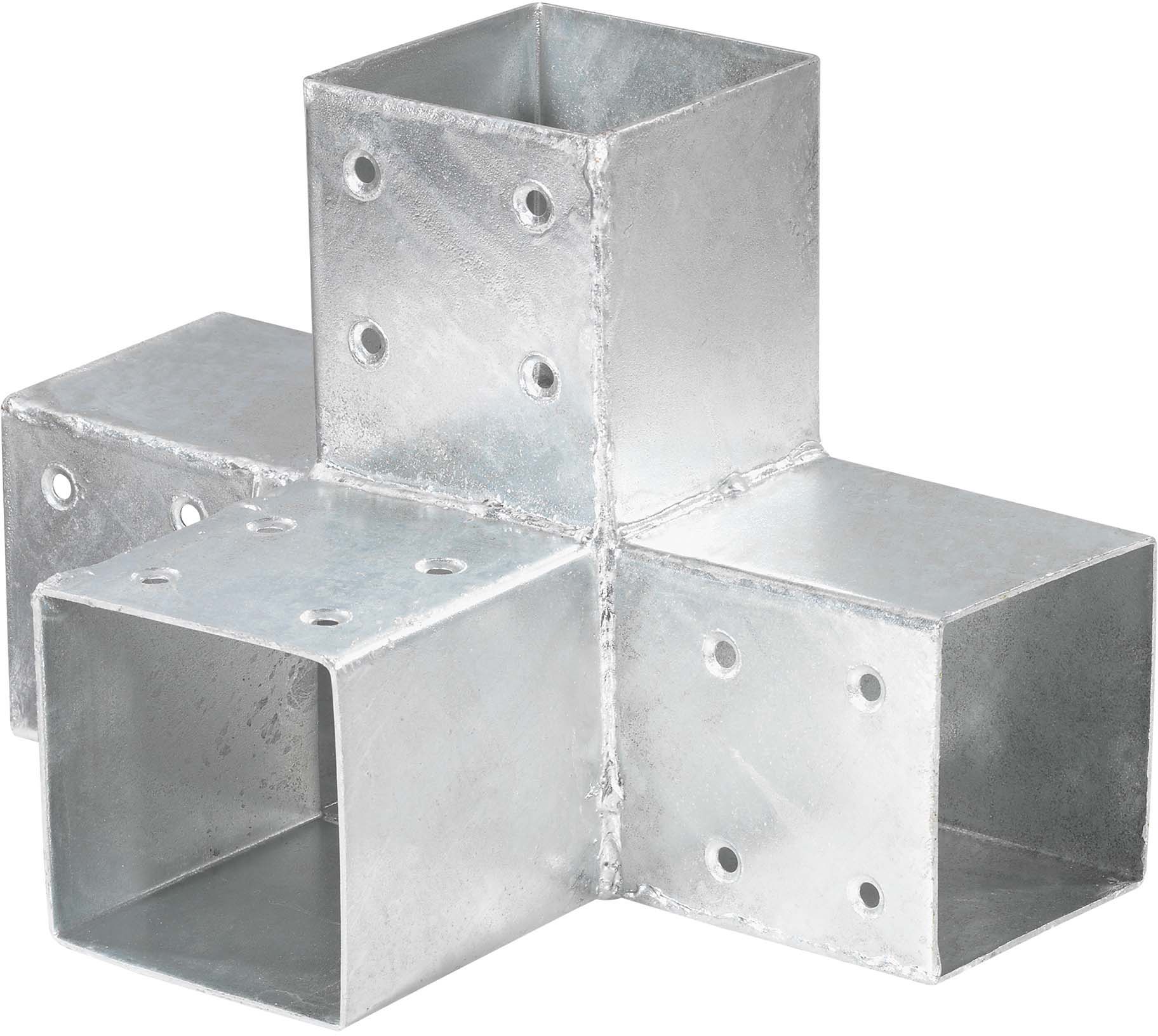 QUATRO-Steckverbinder QUATRO-Steckverbinder aus Stahl Farbe silber