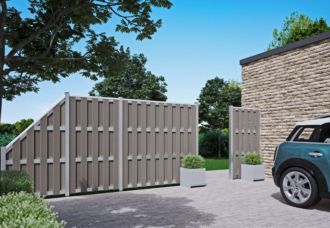 Ambiente mit JINAN-Serie ECKE grau