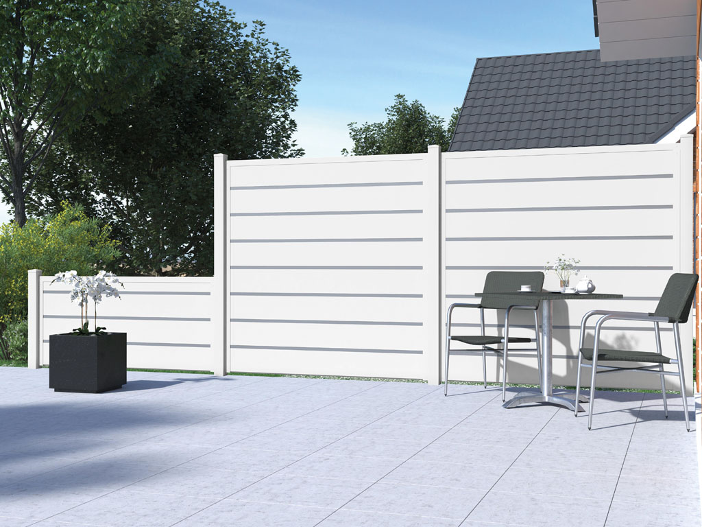 Ambiente mit LIGHTLINE Steckzaunsystem