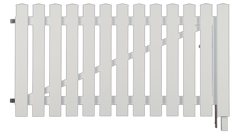 LIGHTLINE KS-Vorgartentor weiß