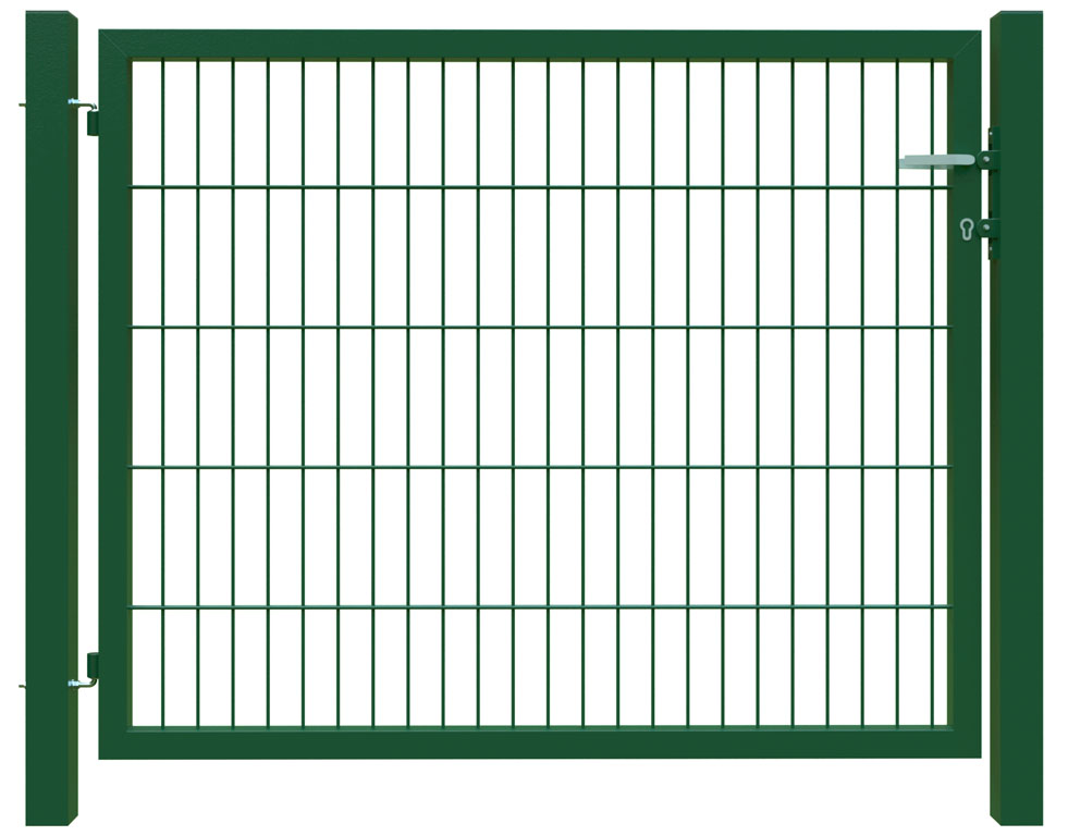 BASIC Einzeltor grün aus Stahl Farbe grün