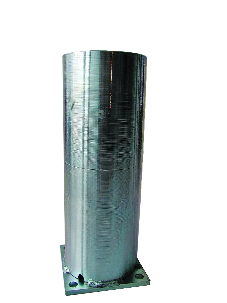 LIGHTLINE Pfostenkonsole LIGHTLINE Pfostenkonsole aus Stahl Farbe silber